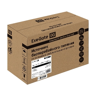 Источник бесперебойного питания ExeGate SpecialPro UNB-500.LED.AVR.4C13 500VA/300W, LED, AVR, 4*C13, черный