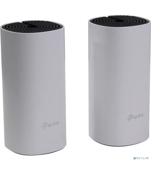 Домашняя Mesh TP-Link Wi-Fi система Deco M4 (1-Pack), 1167 Мбит/с (5 ГГц: до 867 Мбит/с + 2,4 ГГц: до 300 Мбит/с), 2 порта 1000 Мбит/с, 2 встроенные антенны на каждом модуле Deco