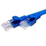 Патч-корд Suprlan 10-0149 UTP RJ-45 вил.-вилка RJ-45 cat.5e 3м синий LSZH 24AWG, фото2