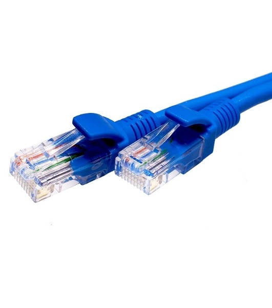 Патч-корд Suprlan 10-0149 UTP RJ-45 вил.-вилка RJ-45 cat.5e 3м синий LSZH 24AWG