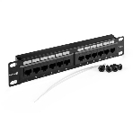 Патч-панель модульная ExeGate EPPB-10-12 (10', UTP, 12 port, наборная, неэкранированная, 1U, RoHS, Black, RTL), фото8