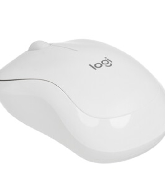 Мышь беспроводная Logitech M240 SILENT белый, 4000 dpi, Bluetooth, кнопки - 3