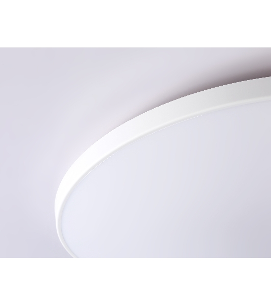 Потолочный светодиодный светильник Ambrella light FZ1222 WH белый IP44 24W 4200K D372*55 (Без ПДУ)