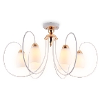 Светильник Ambrella light TR3120/6 WH/GD белый/золото E27 max 40W D850*480, фото5