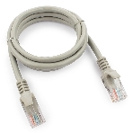 Патч-корд UTP Cablexpert cat.5e, 1м, литой, многожильный серый, фото6