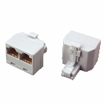 Переходник Rexant сетевой LAN, (штекер 8Р8С (Rj-45) -2 гнезда 8Р8С (Rj-45)), фото4