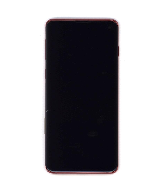 Дисплей для Samsung Galaxy S10 SM-G973F/DS красный