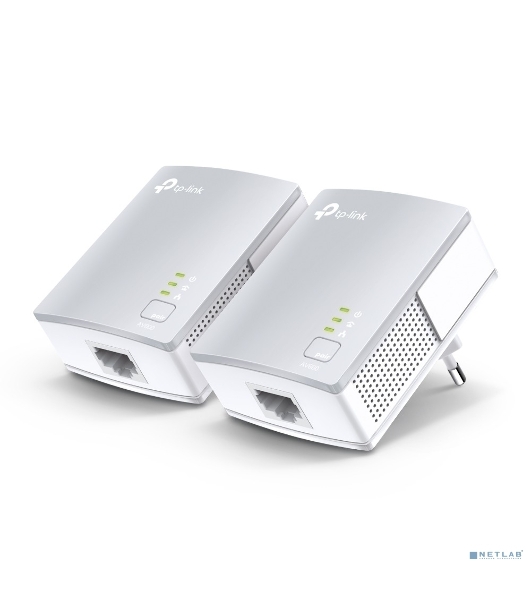 Сетевой адаптер TP-Link TL-PA4010KIT AV600 Nano Powerline Ethernet Adapter Starter Kit, Ultra Compact Size, 500Mbps Powerline Datarate,10/100Mbps Fast Ethernet, HomePlug AV, Green Powerline,Plug and Play, Twin Pa