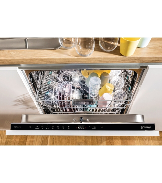 Встраиваемая посудомоечная машина Gorenje GV642E90, черный, 59.8 см, 13 компл., 47 дБ, класс A++