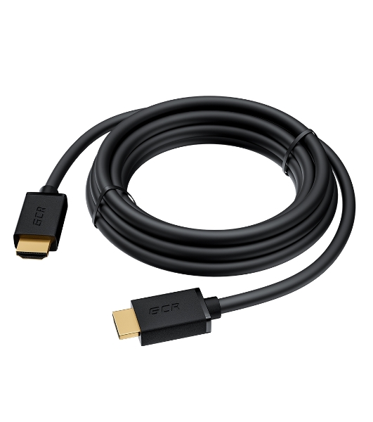 Кабель синхронизации Greenconnect GCR-55269 7.0m HDMI 2.0, XLPE, Outdoor, Ultra HD, 4K 60Hz, 18.0 Гбит/с, HDR 4:4:4, 3D, черный, 2 Х экран, армирование
