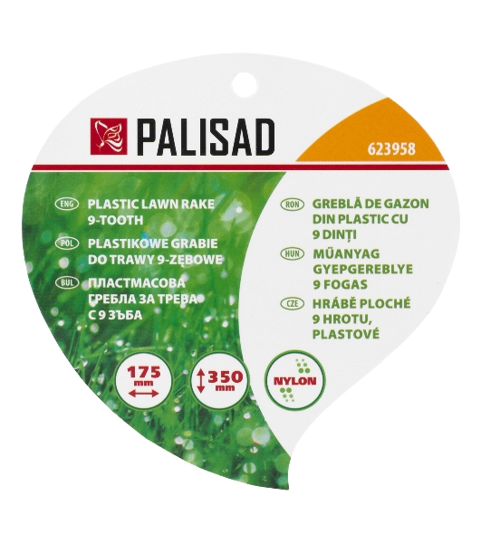 Грабли веерные пластиковые Palisad, Nylon