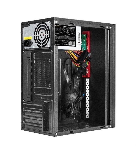 Компьютерный корпус Minitower ExeGate BAA-403U2-AAA450 (mATX, БП AAA450 с вент. 8см, 1*USB/2*USB 3.0, HD Audio, черный)