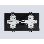 Светильник Ambrella light TN6712/2 BK черный IP44 GX53/2 max 15W 210*105*45, фото4