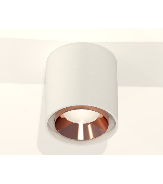 Светильник Ambrella Light XS7722005 SWH/PPG белый песок/золото розовое полированное MR16 GU5.3 (C7722, N7035)