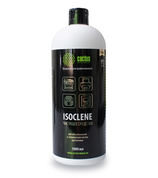 Спирт изопропиловый Cactus CS-ISOCLENE1 для очистки техники 1 л.
