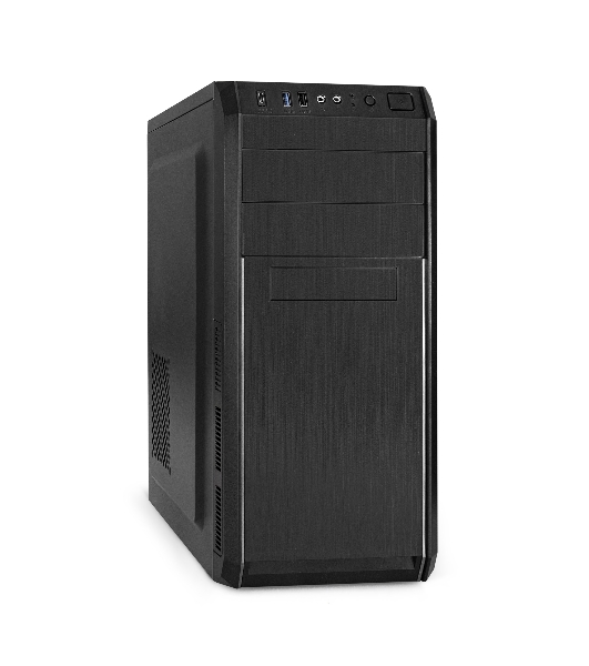 Компьютерный корпус Miditower ExeGate XP-334UC-XP500 (ATX, XP500 с вент. 12см, 1хUSB/1хUSB 3.0/1хTypeC, аудио, черный)