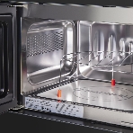 Микроволновая печь встраиваемая Maunfeld JBMO.20.5GRBG черный, 20 л, 700 Вт, переключатели - поворотный механизм, фото22