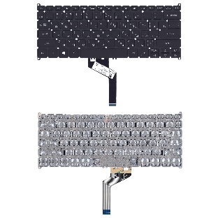 Клавиатура для ноутбука Acer Swift 3 SF313-51 черная с подсветкой