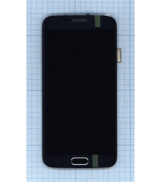 Дисплей для Samsung Galaxy S6 Edge SM-G925F черный с рамкой