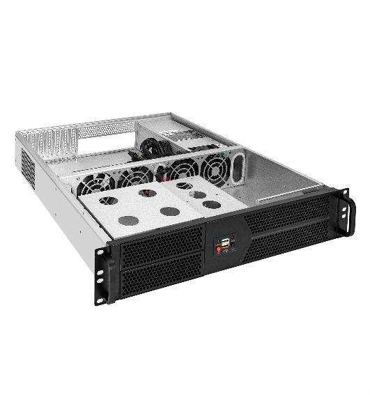 Серверный корпус ExeGate Pro 2U550-04 (RM 19', высота 2U, глубина 550, БП 2U-1000ADS, 2*USB)