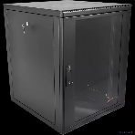 Шкаф телекоммуникационный настенный разборный ЦМО 15U (600 x 650) съемные стенки, дверь стекло, черный (ШРН-М-15.650-9005), фото4