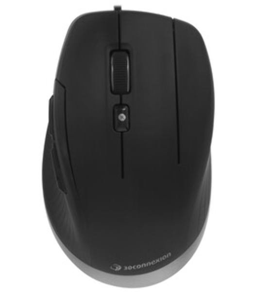 Мышь проводная 3DConnexion CadMouse Pro (3DX-700080) черный, 7200 dpi, USB, кнопки - 7