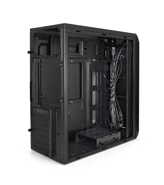Компьютерный корпус Miditower ExeGate XP-334UC-XP500 (ATX, XP500 с вент. 12см, 1хUSB/1хUSB 3.0/1хTypeC, аудио, черный)