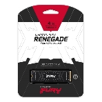 Накопитель SSD Kingston Fury Renegade, 4Tb, PCIe 4.0 x4, M.2 2280, NVMe, R/W 7300/7000, с радиатором, фото14