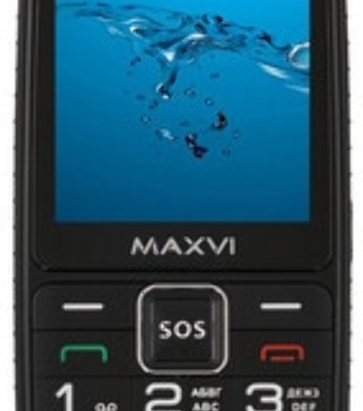 Мобильный телефон Maxvi B32 черный