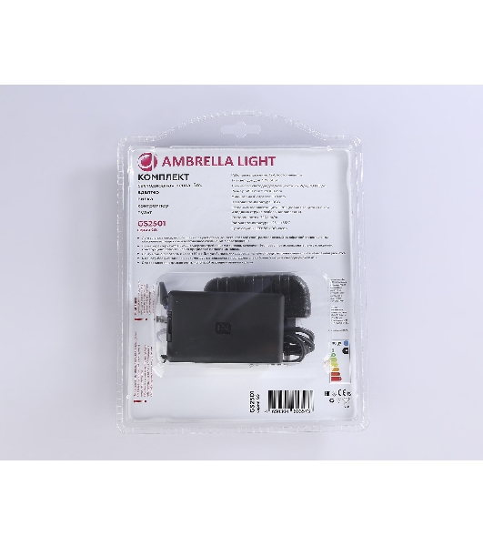 Комплект светодиодной ленты GS2501 5050 30Led/ 7.2W m/ 12V IP65 RGB/ 5000*10*2.87mm (4 конт.)
