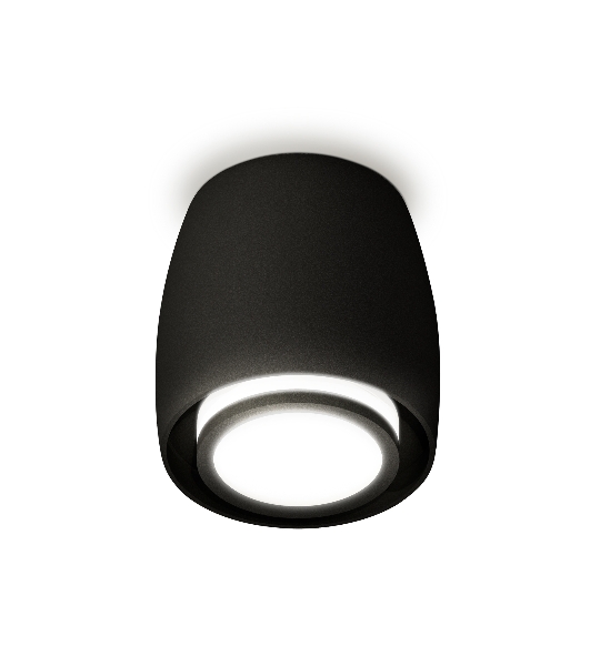 Светильник Ambrella Light XS1142040 SBK/FR черный песок/белый матовый MR16 GU5.3 (C1142, N7121)