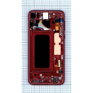 Дисплей для Samsung Galaxy S10e SM-G970F/DS красный