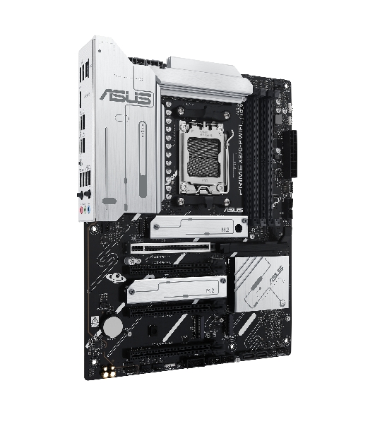 Материнская плата ASUS PRIME X870-P WIFI, AM5, AMD X870, 4xDDR5, 2xSATA, 4xM.2, 1xPCI-E 5.0 x16, 2xPCI-E 4.0 x1, 1xHDMI, 2xUSB-C, 1x 2.5Gb LAN, 4xUSB-A 3.2 Gen 1, 1xUSB-A 3.2 Gen 2, 4xUSB-A 2.0, 3x3.5 мм, 7.1, 1xWi-Fi 7, ATX