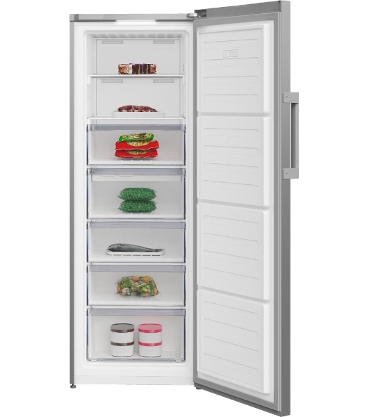Морозильная камера Beko B3RFNK292G, темно-серый, 255л, 5 ящиков