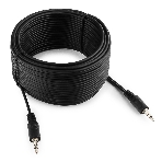 Кабель аудио Cablexpert CCA-404-10M-N, Jack 3.5(M)/Jack 3.5(M), 3pin, 10м, черный, пакет, фото4