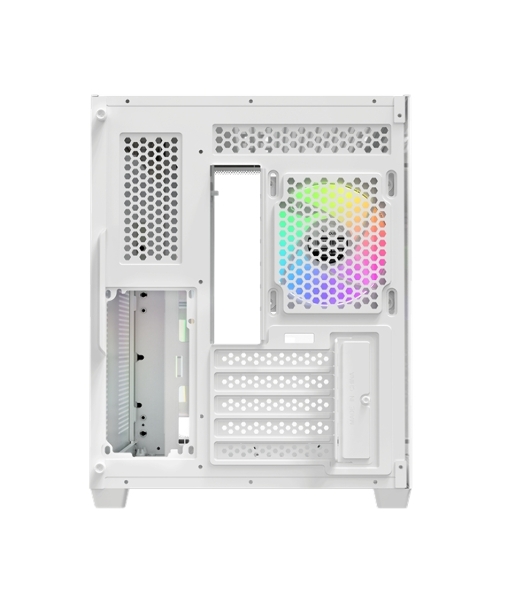 Компьютерный корпус Ocypus Iota C50 WH Curve ARGB Digital (Iota-C50-WHD300CD-GL)