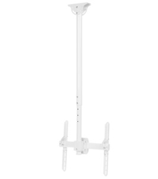 Кронштейн для телевизора Arm Media LCD-1700 белый, 26'-65' макс. 55 кг, потолочный, наклон