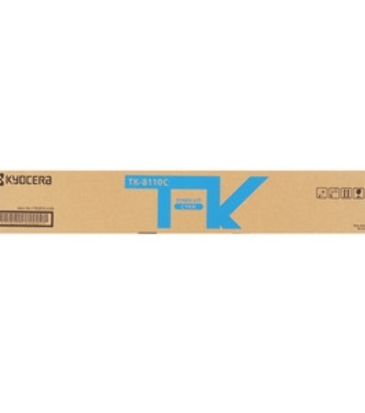 Картридж лазерный Kyocera TK-8110C для M8124cidn (Азия) голубой (6000 стр.)