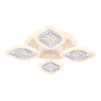 Светильник Ambrella light FA280/4 WH белый 69W 530*530*80 (ПДУ РАДИО 2.4G), фото4