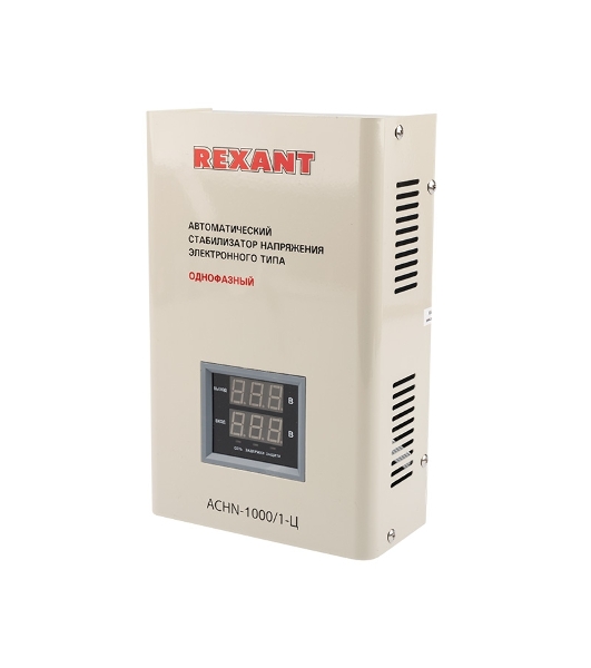 Стабилизатор напряжения настенный Rexant АСНN-1000/1-Ц