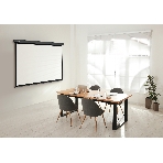 Экран Cactus 180x180см Wallscreen CS-PSW-180X180-SG 1:1 настенно-потолочный рулонный серый, фото 1