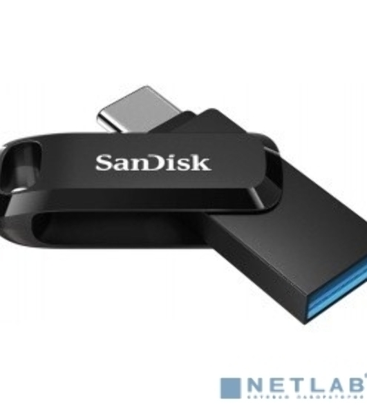 Флешка USB Sandisk 128Gb Ultra Dual Go SDDDC3-128G-G46 USB3.1 черный
