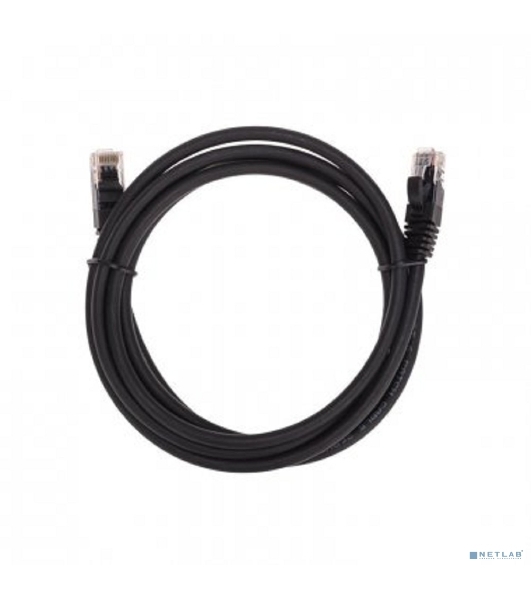 Патч-корд U/UTP Rexant cat.6, RJ45-RJ45, неэкранированный, 26AWG, LSZH, черный, 2 м
