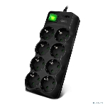 Сетевой фильтр SVEN SF-08E-16 (1,8 м 8 розеток с защитными шторками,16А) черный, цветная коробка, фото7