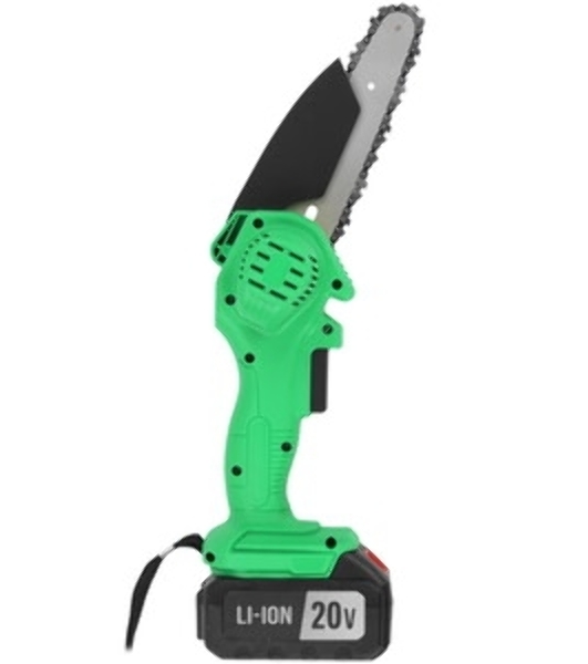 Пила цепная аккумуляторная бесщеточная Zitrek GreenSaw 20 Extra power [082-1851-1] 20В, 4,0А·ч Li-ion аккум. 1шт, ЗУ
