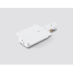 Ввод питания для встраиваемого шинопровода GL7155 WH белый ввод питания IP20 Standard 220V NEW 108*58.6*18, фото 1