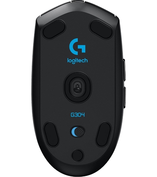 Мышь беспроводная Logitech G304 Lightspeed черный, 12000 dpi, радиоканал, USB, кнопки - 6