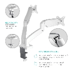 Кронштейн ONKRON G160 для монитора 13'-32' настольный, белый, фото39