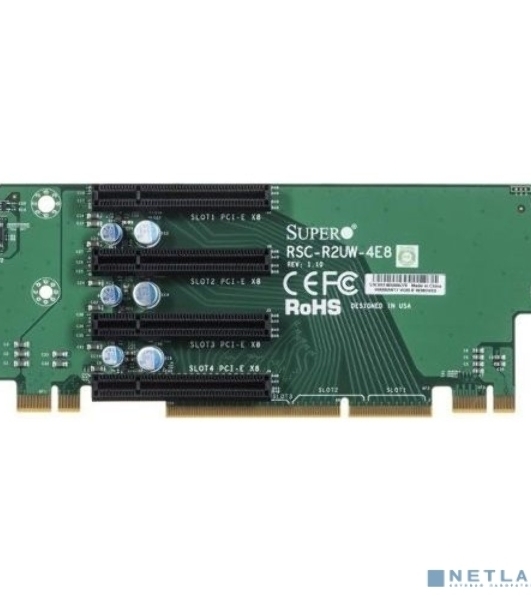 Карта расширения Supermicro RSC-R2UW-4E8