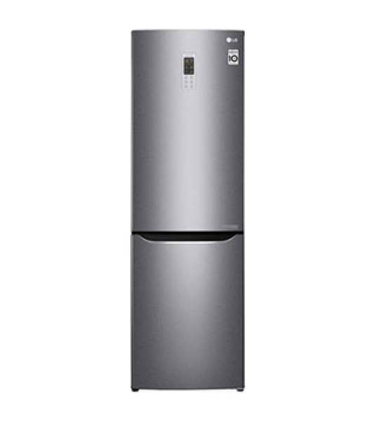 Холодильник LG GA-B419SLGL графит двухкамерный 223/79л морозилка снизу, No Frost